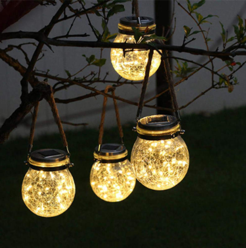 Solar Glass Light