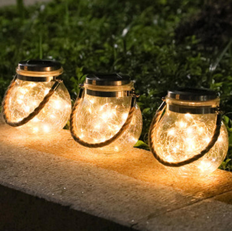 Solar Glass Light